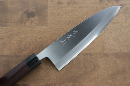 Jikko White Steel (เหล็กกล้าขาว) No.2 มีด Deba มีดทำครัวญี่ปุ่น 210mm ด้ามไม้พะยูง