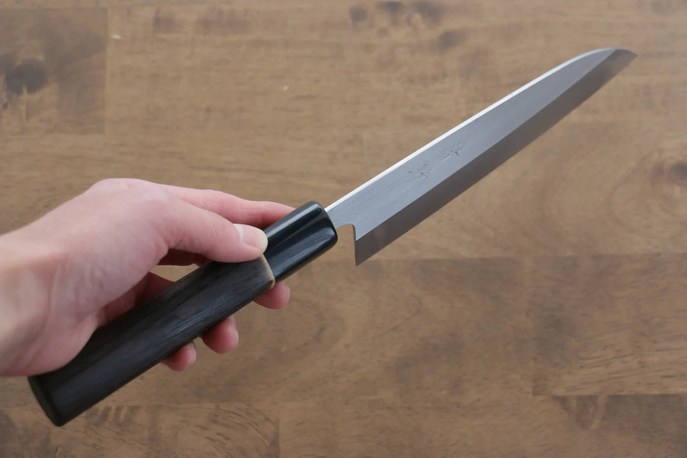 Seisuke SRS13 มีด Santoku มีดทำครัวญี่ปุ่น 165mm ด้ามไม้เกาลัดเผา