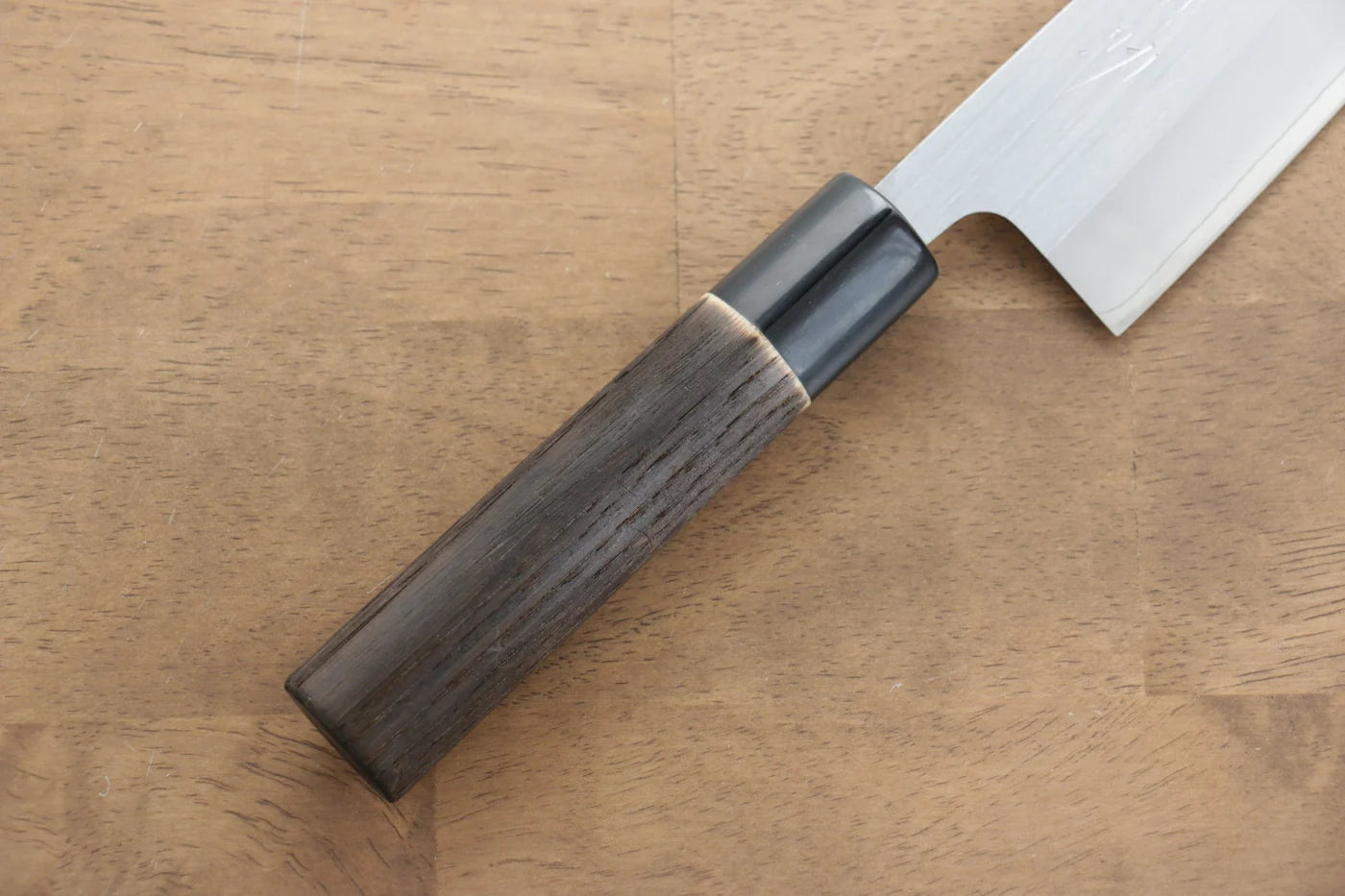 Seisuke SRS13 มีด Santoku มีดทำครัวญี่ปุ่น 165mm ด้ามไม้เกาลัดเผา