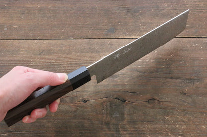 Seisuke AUS10 ดามัสกัส มีดหั่นผัก Nakiri มีดทำครัวญี่ปุ่น 165mm ด้ามไม้พะยู