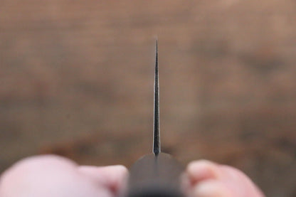 Seisuke White Steel (เหล็กกล้าขาว) Kurouchi มีดหั่นผัก Nakiri มีดทำครัวญี่ปุ่น 165mm ด้ามไม้เกาลัดเผา