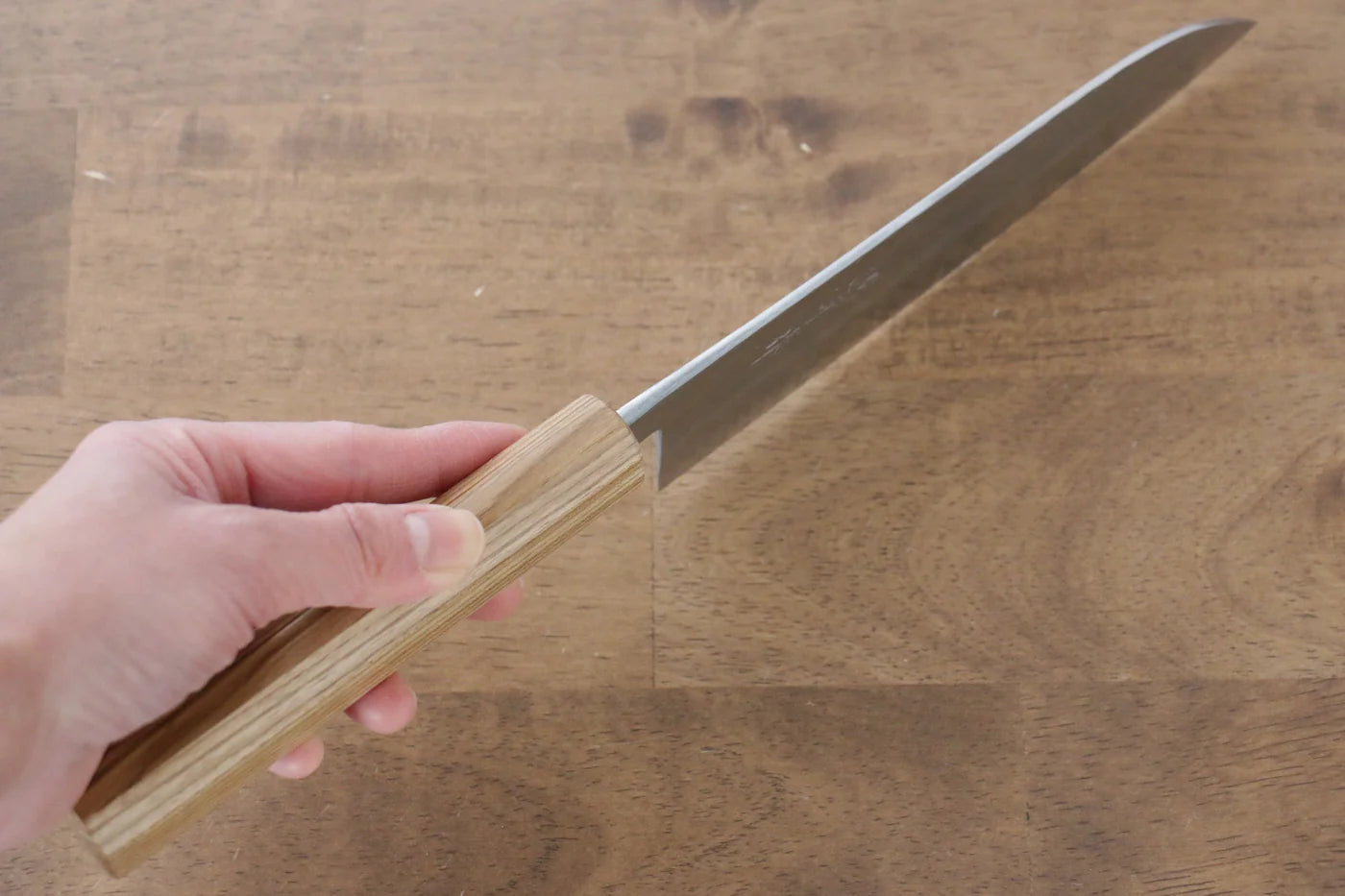 Kunihira VG1 ลายค้อนตี มีด Santoku มีดทำครัวญี่ปุ่น 170mm ด้ามต้น Sophora