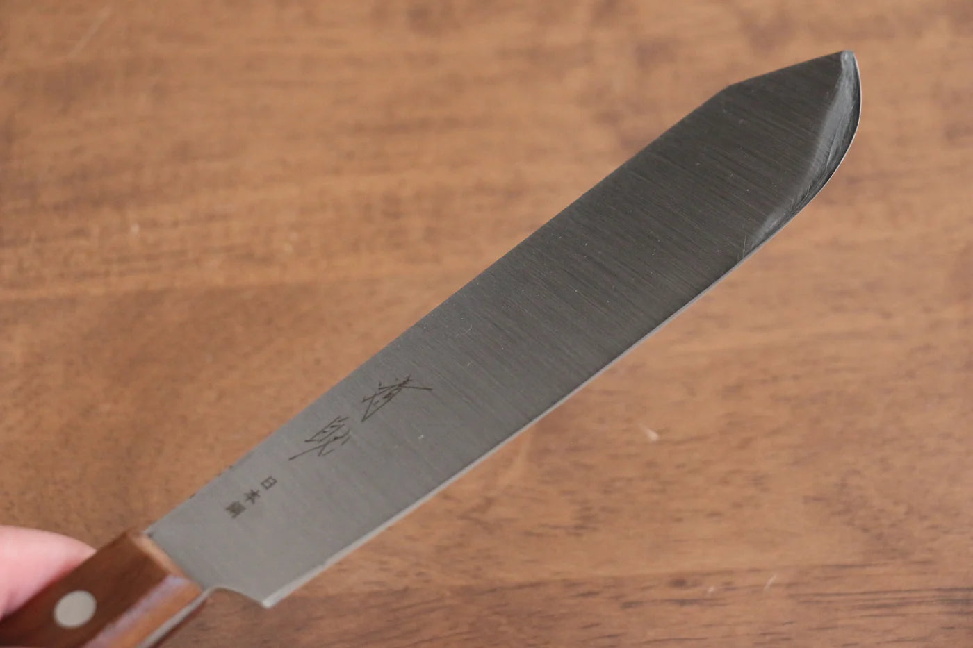 Seisuke Sanzoku เหล็กญี่ปุ่น มีดเเล่เนื้อ Butcher มีดทำครัวญี่ปุ่น 150mm ด้ามไม้พะยูง