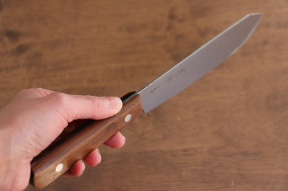 Seisuke Sanzoku เหล็กญี่ปุ่น มีดเเล่เนื้อ Butcher มีดทำครัวญี่ปุ่น 150mm ด้ามไม้พะยูง