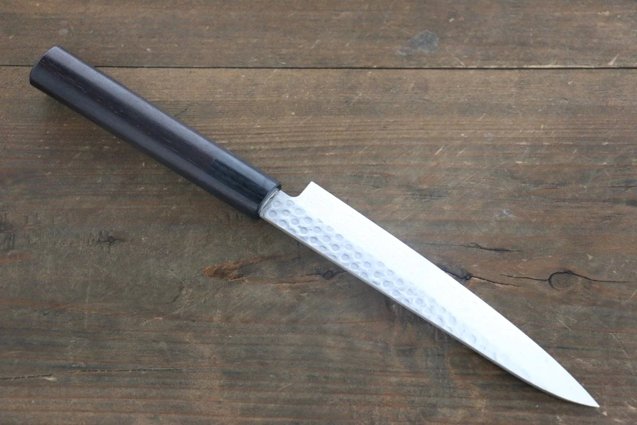 Sakai Takayuki AUS10 ดามัสกัส 45 ชั้น มีดขนาดเล็ก  Petty มีดทำครัวญี่ปุ่น 150mm ด้ามไม้พะยูง