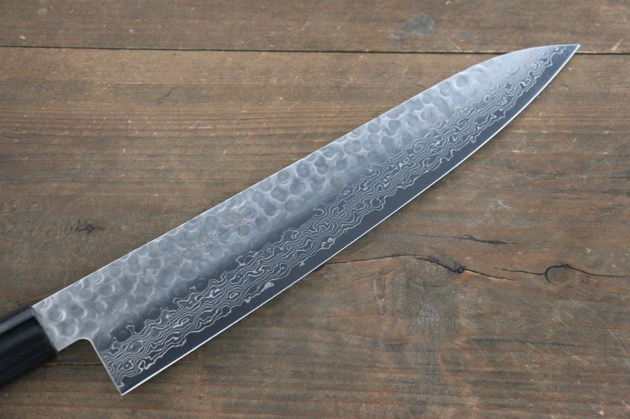 Sakai Takayuki AUS10 ดามัสกัส 45 ชั้น มีดกิวโตะ Gyuto มีดทำครัวญี่ปุ่น 240mm ด้ามไม้พะยูง