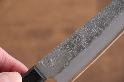 Seisuke Budou Silver Steel No.3 (เหล็กเงิน No.3) ลายคล้ายผิวลูกสาลี่ มีดขนาดเล็ก  Petty มีดทำครัวญี่ปุ่น 135mm ด้ามไม้ Pakka wood สีม่วง