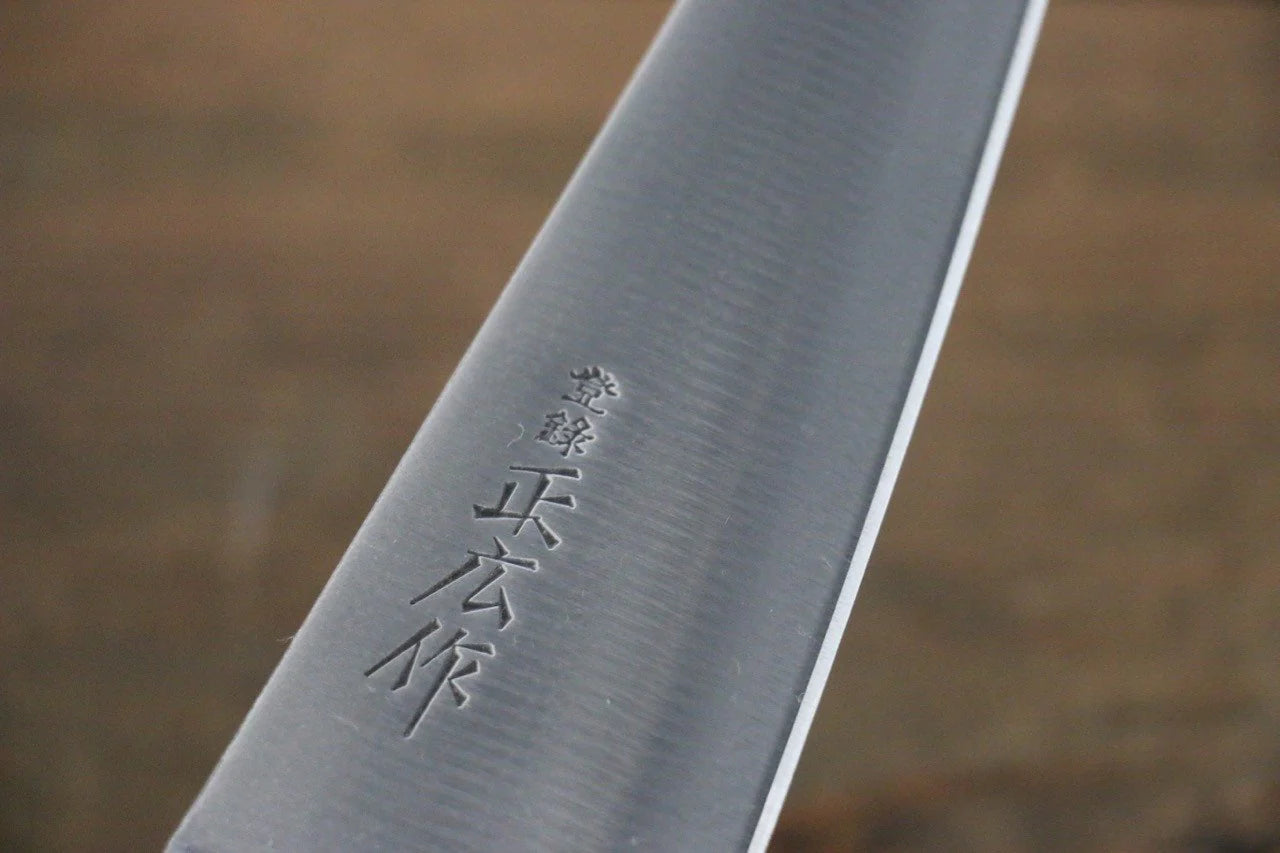 Masahiro เหล็กญี่ปุ่น ZCD-U มีดเลาะกระดูก Garasuki มีดทำครัวญี่ปุ่น 180mm