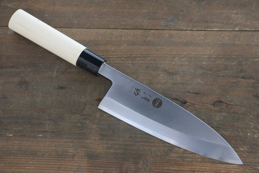 Sakai Takayuki Kasumi White Steel (เหล็กกล้าขาว) มีด Deba มีดทำครัวญี่ปุ่น 180mm