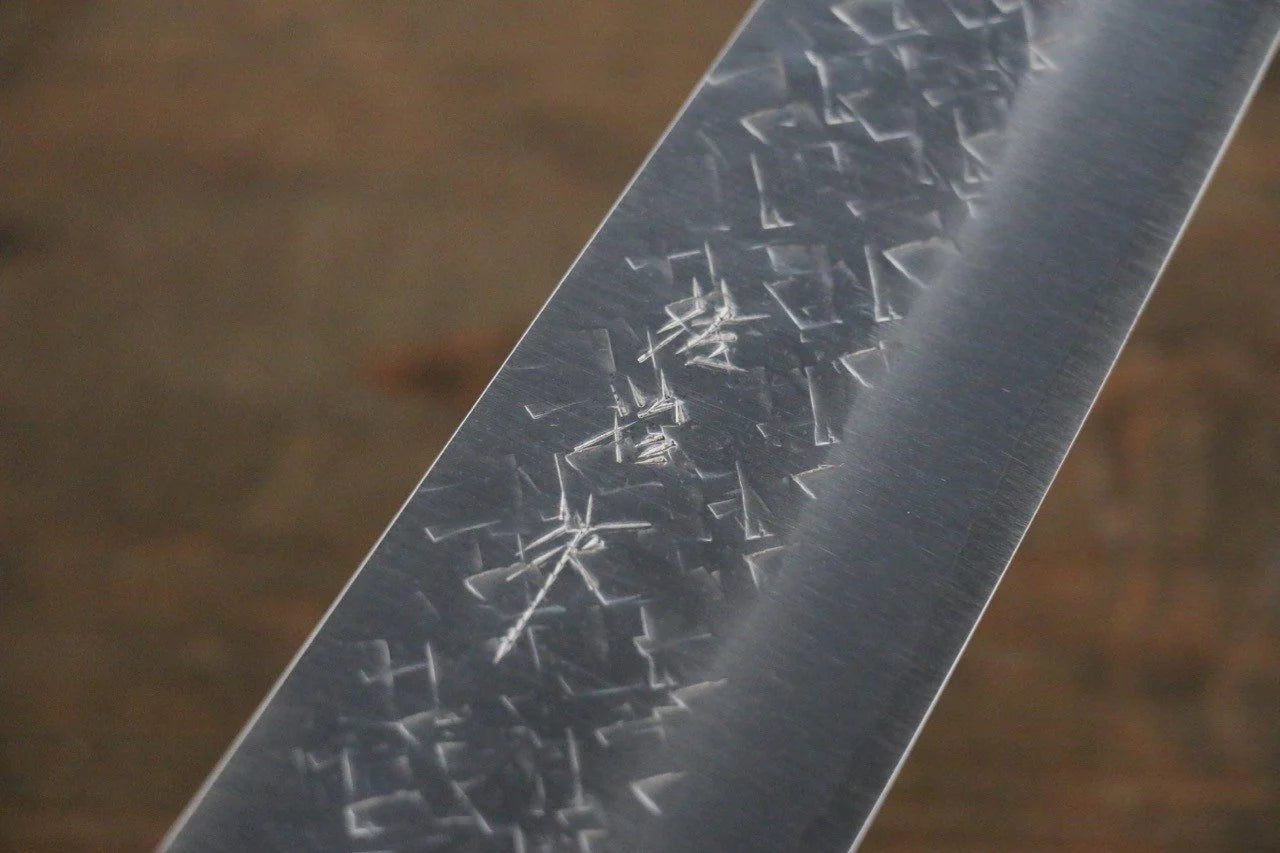 Takeshi Saji SRS13 ลายค้อนตี มีดกิวโตะ Gyuto มีดทำครัวญี่ปุ่น 240mm ด้าม Micarta ดำ