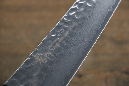 Sakai Takayuki VG10 33 ชั้น ดามัสกัส ลายค้อนตี มีดกิวโตะ Gyuto มีดทำครัวญี่ปุ่น 210mm ด้ามเคลือบสีเขียว มีฝัก (ปลอก) มีด