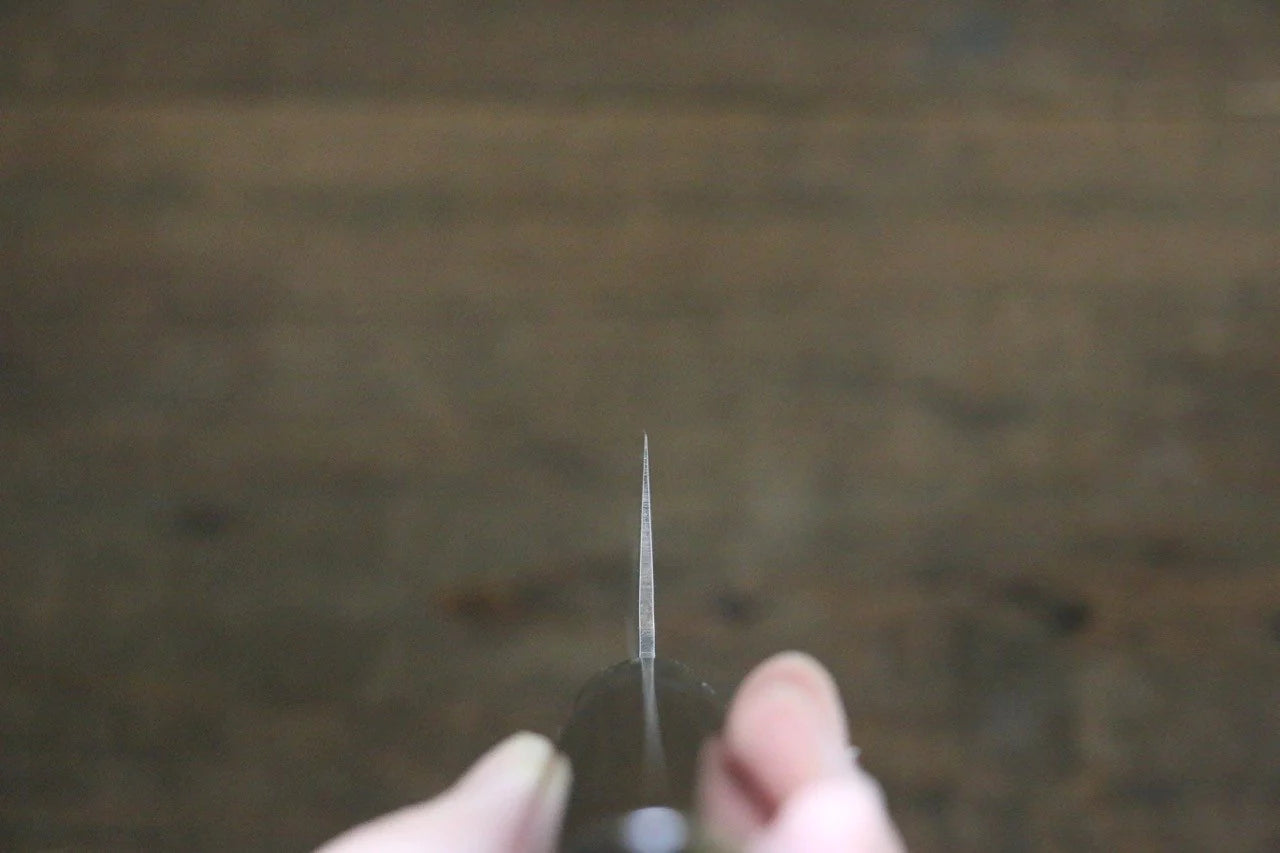 Sakai Takayuki VG10 33 ชั้น ดามัสกัส ลายค้อนตี มีดกิวโตะ Gyuto มีดทำครัวญี่ปุ่น 210mm ด้ามเคลือบสีทอง มีฝัก (ปลอก) มีด