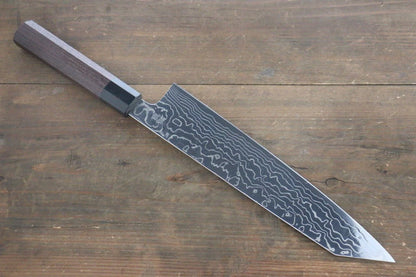Sukenari ZDP189 ดามัสกัส มีด Kiritsuke Gyuto มีดทำครัวญี่ปุ่น 270mm ด้ามไม้พะยูง
