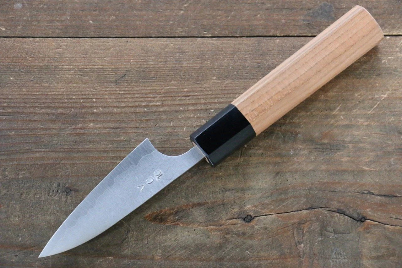 Nao Yamamoto VG10 ดามัสกัส มีดขนาดเล็ก  Petty มีดทำครัวญี่ปุ่น 150mm ด้ามต้นสนยู