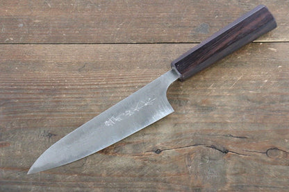 Nao Yamamoto VG10 ดามัสกัส มีดขนาดเล็ก  Petty มีดทำครัวญี่ปุ่น 130mm ด้ามไม้พะยูง