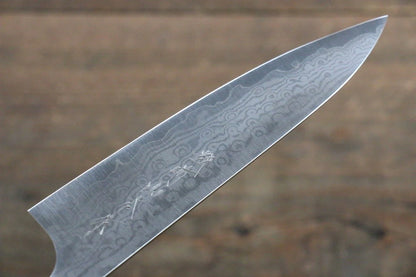 Nao Yamamoto VG10 ดามัสกัส มีดขนาดเล็ก  Petty มีดทำครัวญี่ปุ่น 130mm ด้ามไม้พะยูง