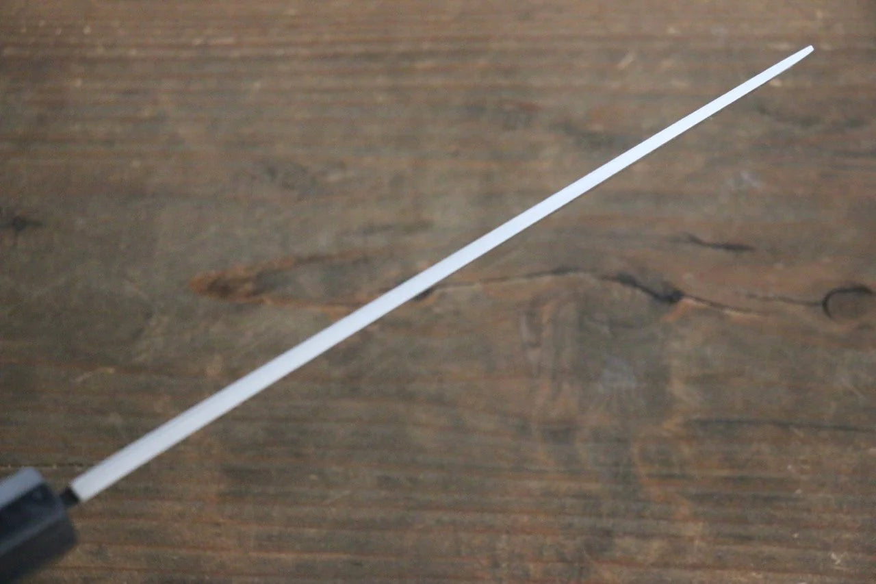 Hideo Kitaoka White Steel (เหล็กกล้าขาว) No.2 ดามัสกัส มีด Usubaทรงสี่เหลี่ยม มีดทำครัวญี่ปุ่น 180mm ด้ามไม้พะยูง