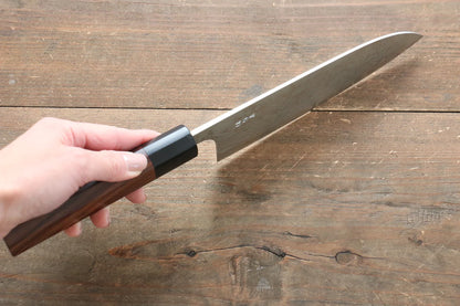 Nao Yamamoto VG10 ดามัสกัส มีด Santoku มีดทำครัวญี่ปุ่น 170mm ด้ามไม้พะยูง