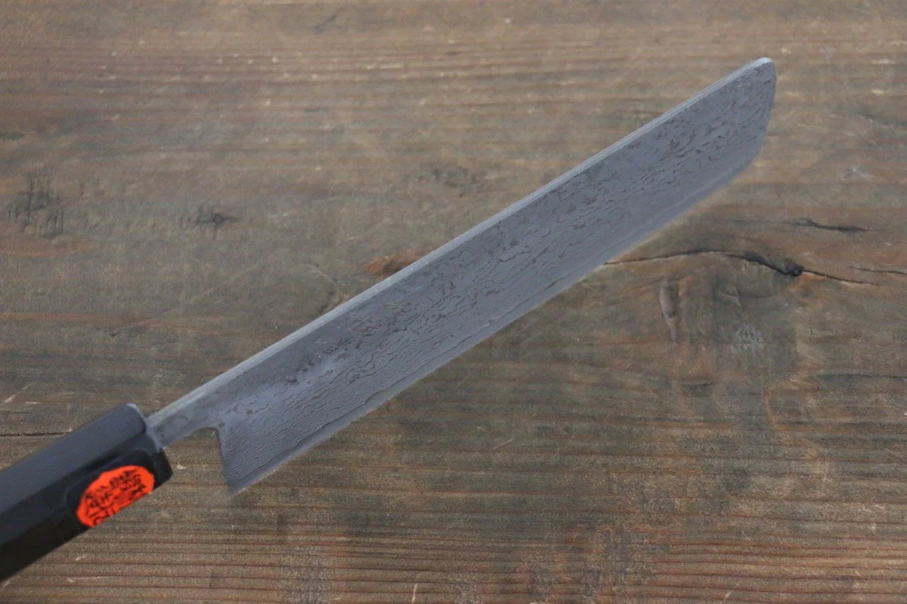 Shigeki Tanaka R2/SG2 ดามัสกัส มีดหั่นผัก Nakiri มีดทำครัวญี่ปุ่น 165mm ด้ามไม้มะเกลือ