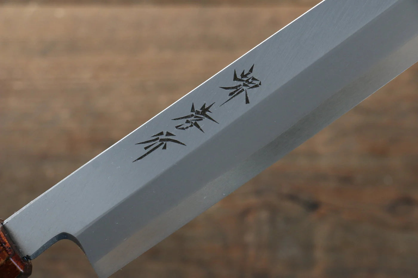 Sakai Takayuki Nanairo โมลิบดินัม INOX มีด Yanagiba มีดทำครัวญี่ปุ่น 270mm ด้ามพลาสติก ABS (ทอง Retro)