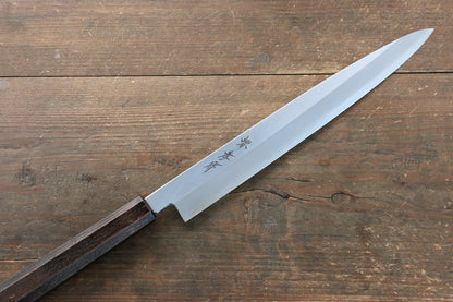 Sakai Takayuki Nanairo โมลิบดินัม INOX มีด Yanagiba มีดทำครัวญี่ปุ่น 270mm ด้ามพลาสติก ABS (ดำทอง)