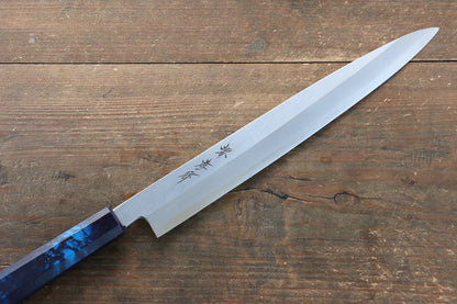 Sakai Takayuki Nanairo โมลิบดินัม INOX มีด Yanagiba มีดทำครัวญี่ปุ่น 270mm ด้ามพลาสติก ABS (กระดองเต่าเทอร์คอยซ์)