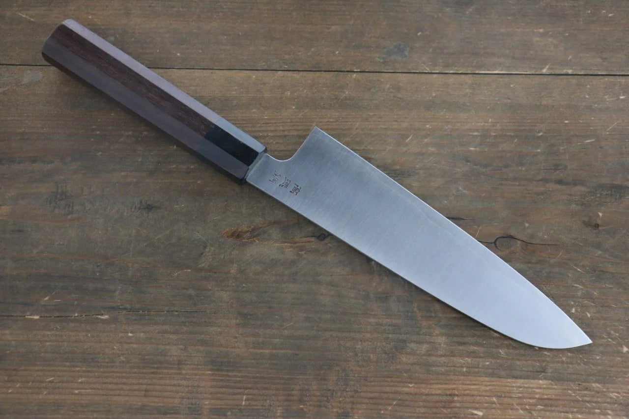Sukenari HAP40 3 ชั้น มีด Santoku มีดทำครัวญี่ปุ่น 185mm ด้ามไม้พะยูง