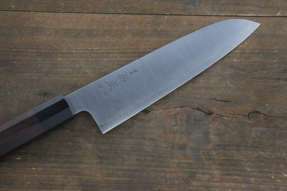 Sukenari HAP40 3 ชั้น มีด Santoku มีดทำครัวญี่ปุ่น 185mm ด้ามไม้พะยูง