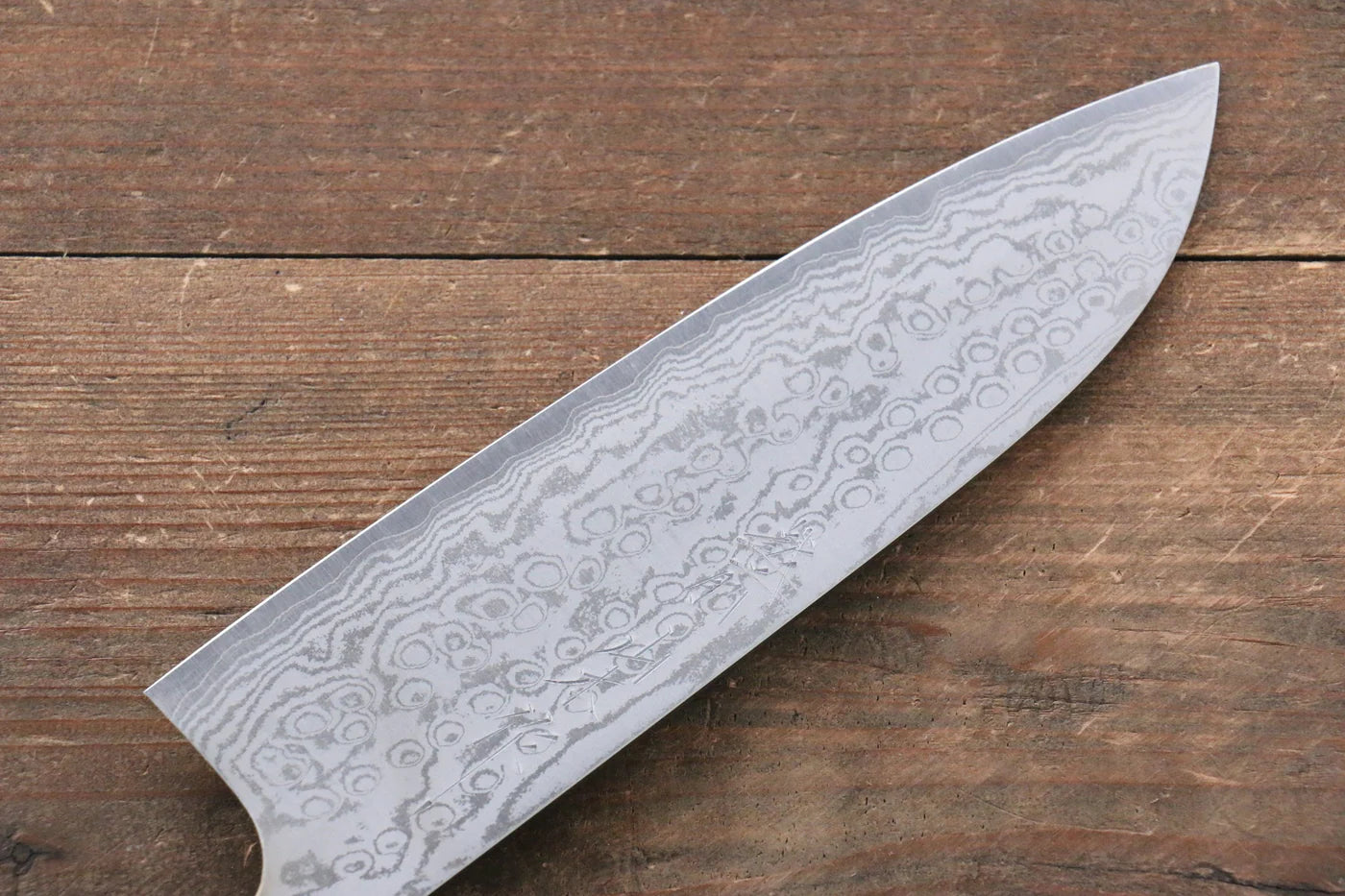 Nao Yamamoto VG10 ดามัสกัส มีด Santoku มีดทำครัวญี่ปุ่น 170mm ด้ามซากุระ