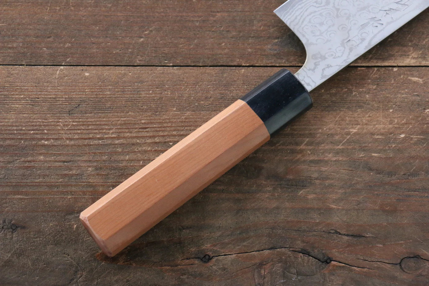 Nao Yamamoto VG10 ดามัสกัส มีด Santoku มีดทำครัวญี่ปุ่น 170mm ด้ามซากุระ