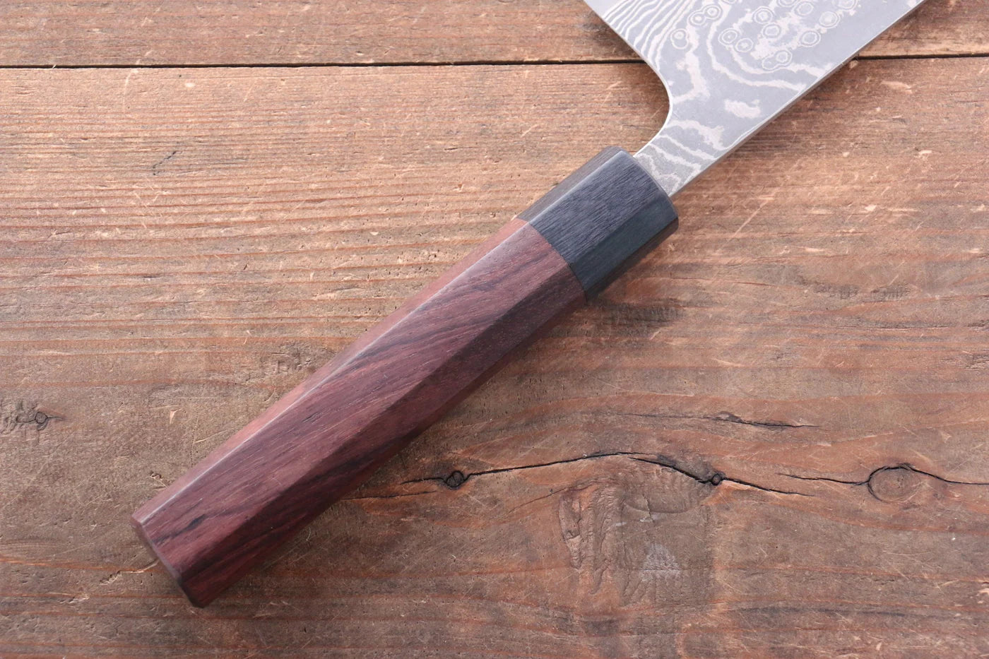 Nao Yamamoto SPG2 ดามัสกัสดำ มีดกิวโตะ Gyuto มีดทำครัวญี่ปุ่น 240mm ด้ามไม้พะยูง