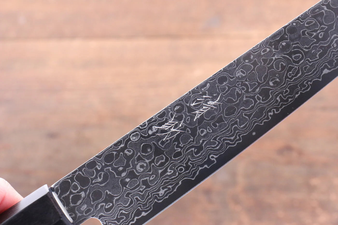Seisuke AUS10 ดามัสกัส มีดเลาะเอ็น Sujihiki มีดทำครัวญี่ปุ่น 240mm ด้ามไม้พะยูง