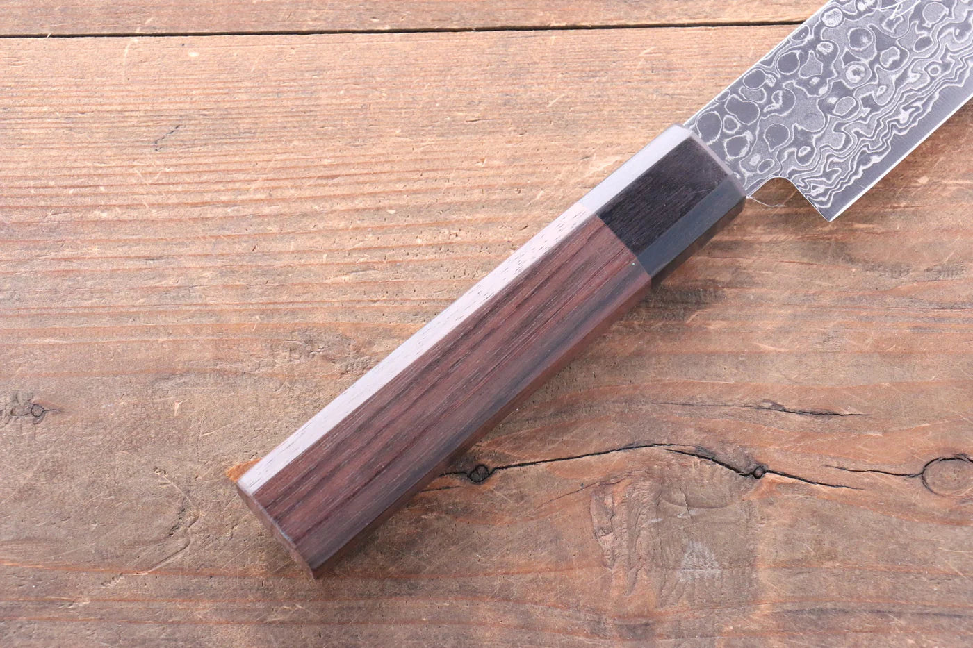 Seisuke AUS10 ดามัสกัส มีดเลาะเอ็น Sujihiki มีดทำครัวญี่ปุ่น 240mm ด้ามไม้พะยูง