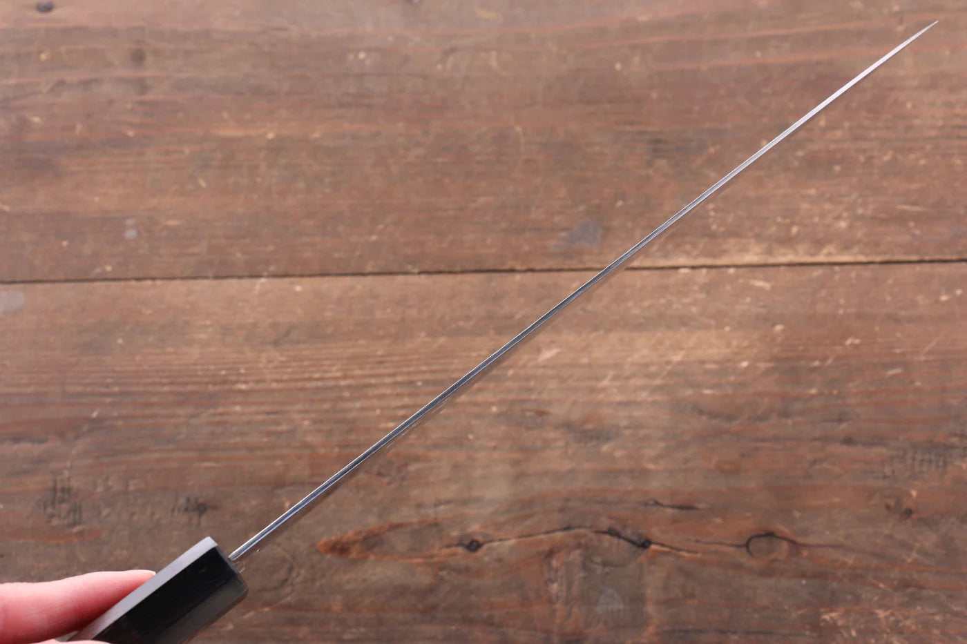 Seisuke AUS10 ดามัสกัส มีดเลาะเอ็น Sujihiki มีดทำครัวญี่ปุ่น 240mm ด้ามไม้พะยูง