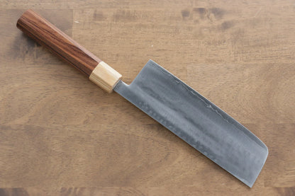 Kunihira VG1 ลายค้อนตี มีดหั่นผัก Nakiri มีดทำครัวญี่ปุ่น 165mm ด้ามสีม่วง