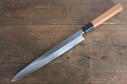 Sakai Takayuki [สำหรับถนัดมือซ้าย] โมลิบดินัม มีด Yanagiba มีดทำครัวญี่ปุ่น ด้ามPC(พลาสติก)