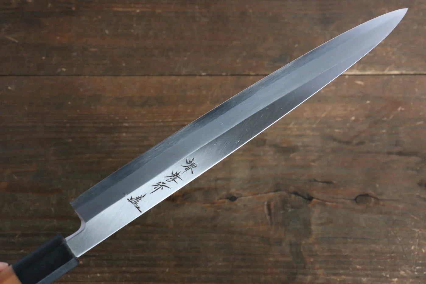 Sakai Takayuki [สำหรับถนัดมือซ้าย] โมลิบดินัม มีด Yanagiba มีดทำครัวญี่ปุ่น ด้ามPC(พลาสติก)