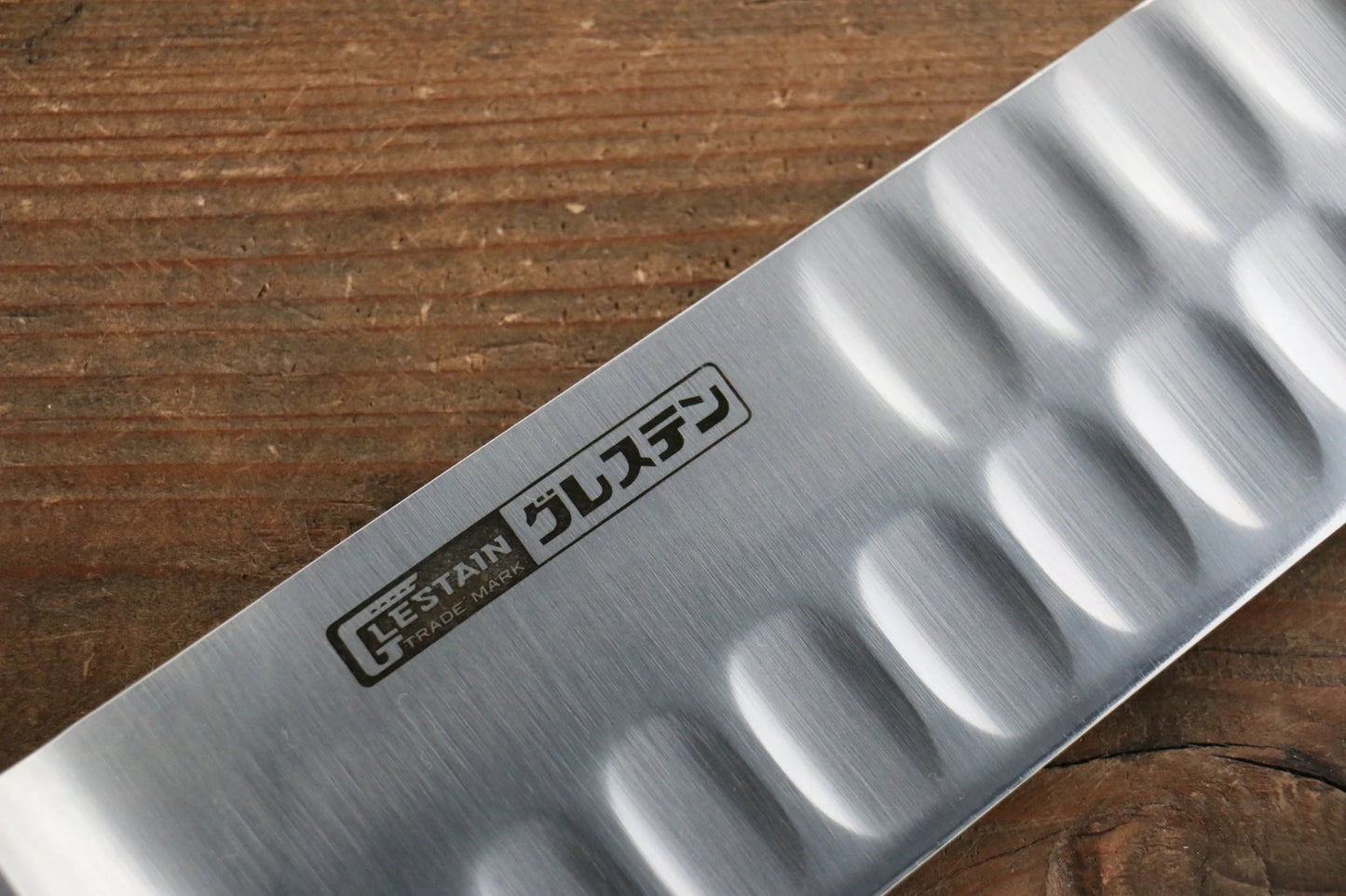 Glestain สเเตนเลส มีดเเกะสลัก มีดทำครัวญี่ปุ่น 330mm