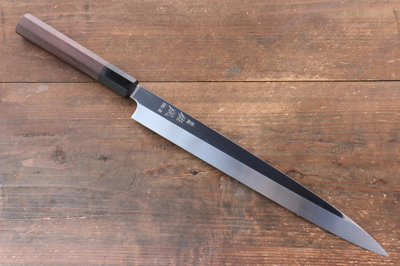 Sukenari R2/SG2 2 ชั้น มีด Yanagiba มีดทำครัวญี่ปุ่น 330mm ด้ามไม้พะยูง