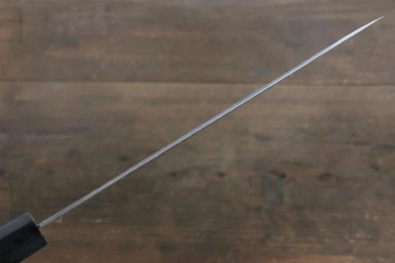 Sakai Takayuki AUS10 ดามัสกัส 45 ชั้น ลายค้อนตี มีดกิวโตะ Gyuto มีดทำครัวญี่ปุ่น 240mm ด้ามเคลือบสีน้ำเงิน มีฝัก (ปลอก) มีด