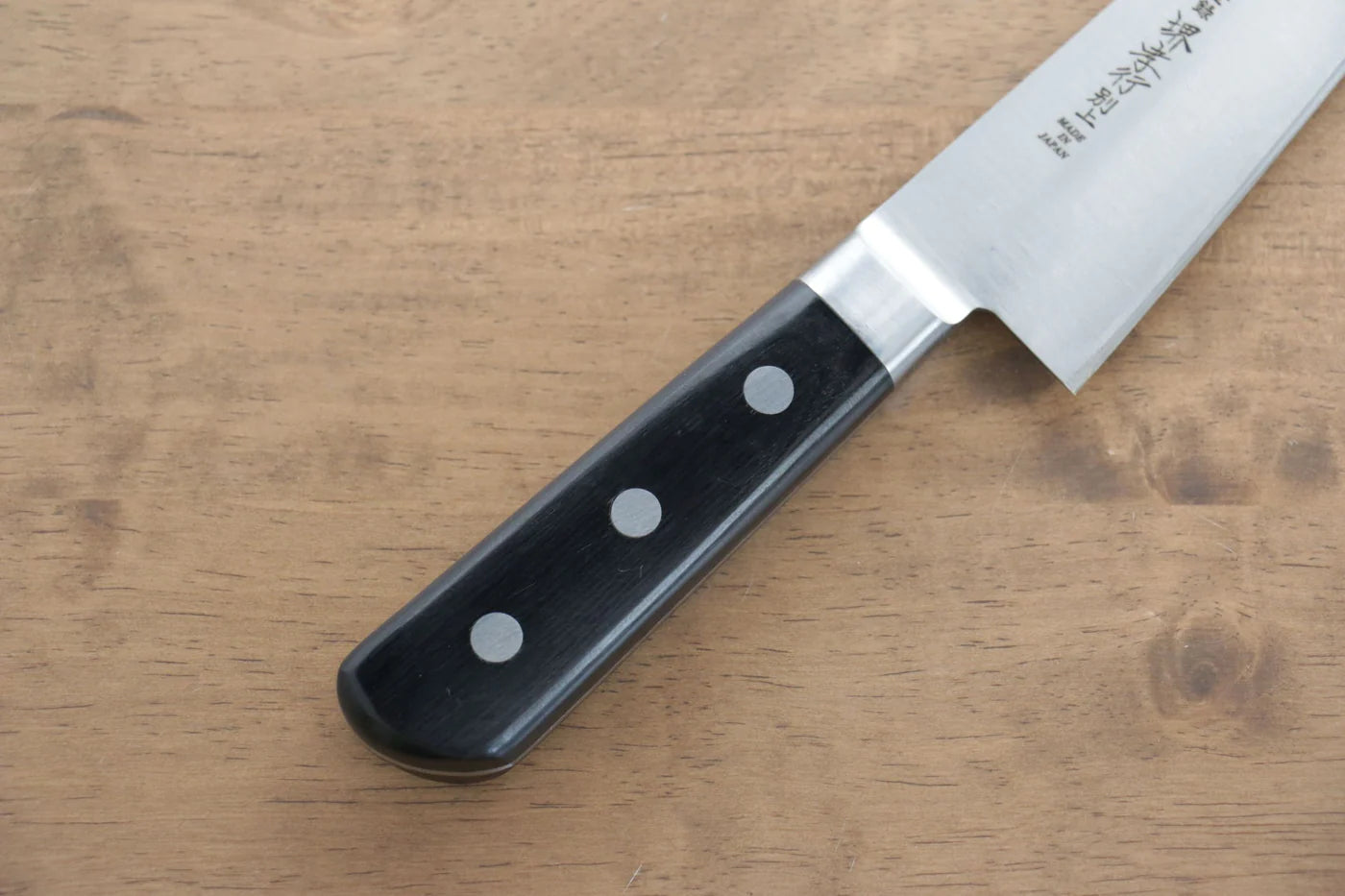 Sakai Takayuki เหล็กญี่ปุ่น มีดเลาะกระดูก เลาะกางปลา Sabaki มีดทำครัวญี่ปุ่น 180mm ด้ามไม้ Pakka wood