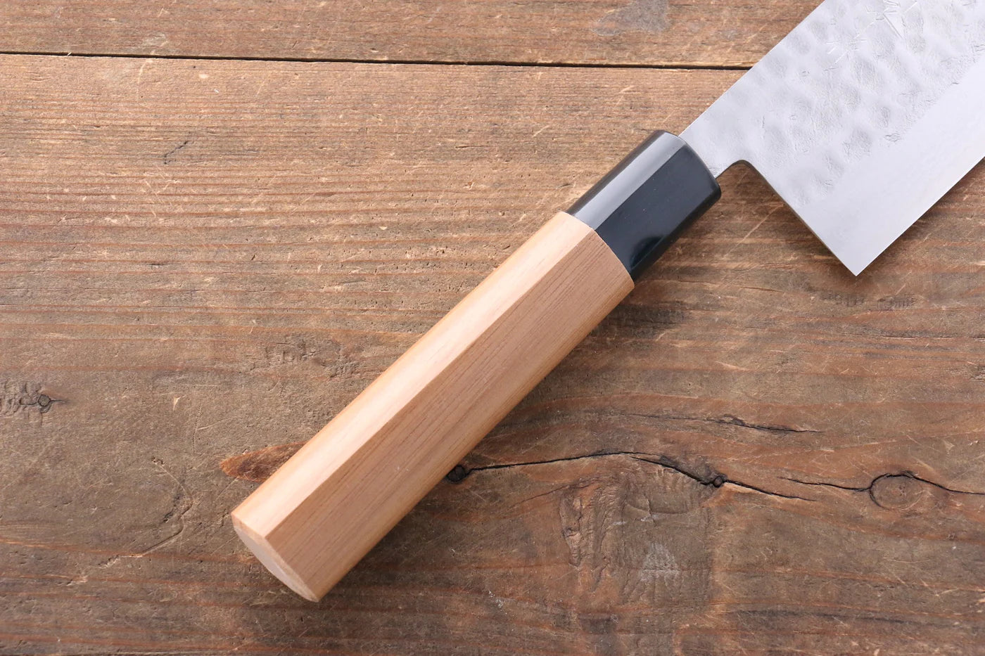 Kunihira Tanryu VG1 ดามัสกัส มีดหั่นผัก Nakiri มีดทำครัวญี่ปุ่น 165mm ด้ามไม้วอลนัท