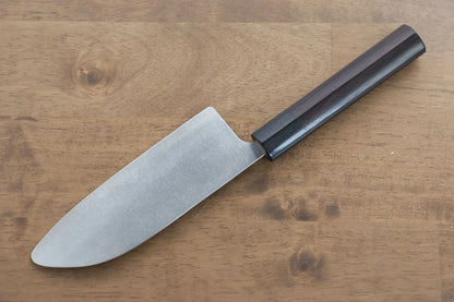 Seisuke R2/SG2 มีด Santoku(ใบมีดโค้ง) มีดทำครัวญี่ปุ่น 150mm ด้ามไม้พะยูง