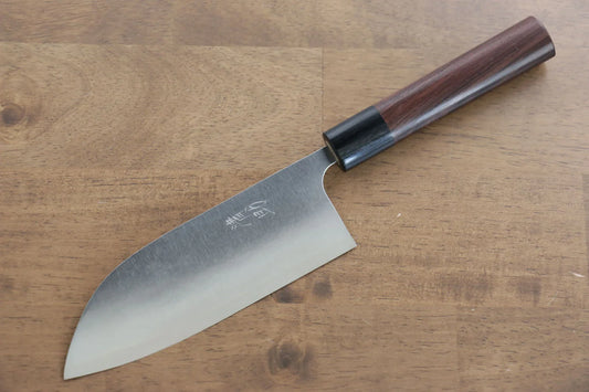 Seisuke R2/SG2 มีด Santoku มีดทำครัวญี่ปุ่น 150mm ด้ามไม้พะยูง