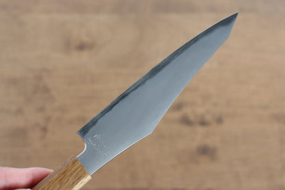Jikko Fujisan Blue Steel (บลูสตีล) No.2 มีดขนาดเล็ก  Petty มีดทำครัวญี่ปุ่น 135mm ด้ามไม้โอ๊ค