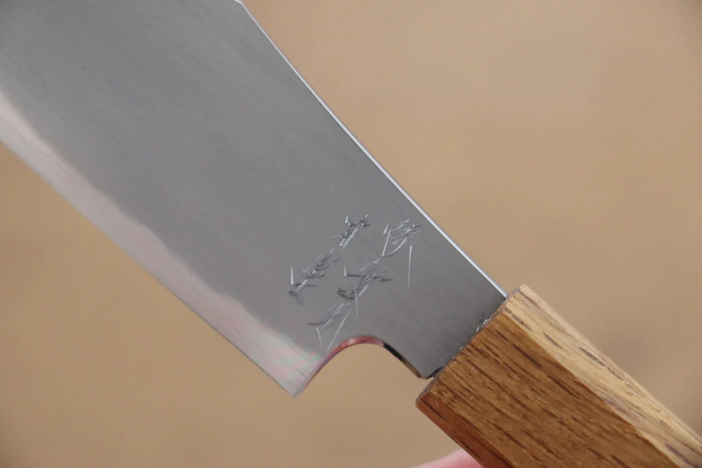 Jikko Fujisan Blue Steel (บลูสตีล) No.2 มีดขนาดเล็ก  Petty มีดทำครัวญี่ปุ่น 135mm ด้ามไม้โอ๊ค