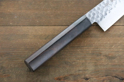 Sakai Takayuki AUS10 ดามัสกัส 45 ชั้น มีด Santoku มีดทำครัวญี่ปุ่น 180mm ด้ามไม้พะยูง