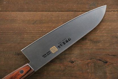Iseya โมลิบดินัม มีด Santoku มีดทำครัวญี่ปุ่น 180mm ด้ามมะฮอกกานี