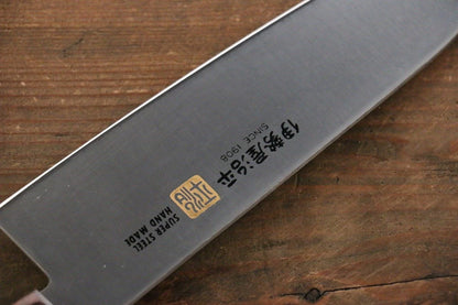 Iseya โมลิบดินัม มีด Santoku มีดทำครัวญี่ปุ่น 180mm ด้ามมะฮอกกานี