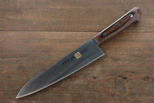 Iseya โมลิบดินัม มีดกิวโตะ Gyuto มีดทำครัวญี่ปุ่น 180mm ด้ามไม้มะฮอกกานี